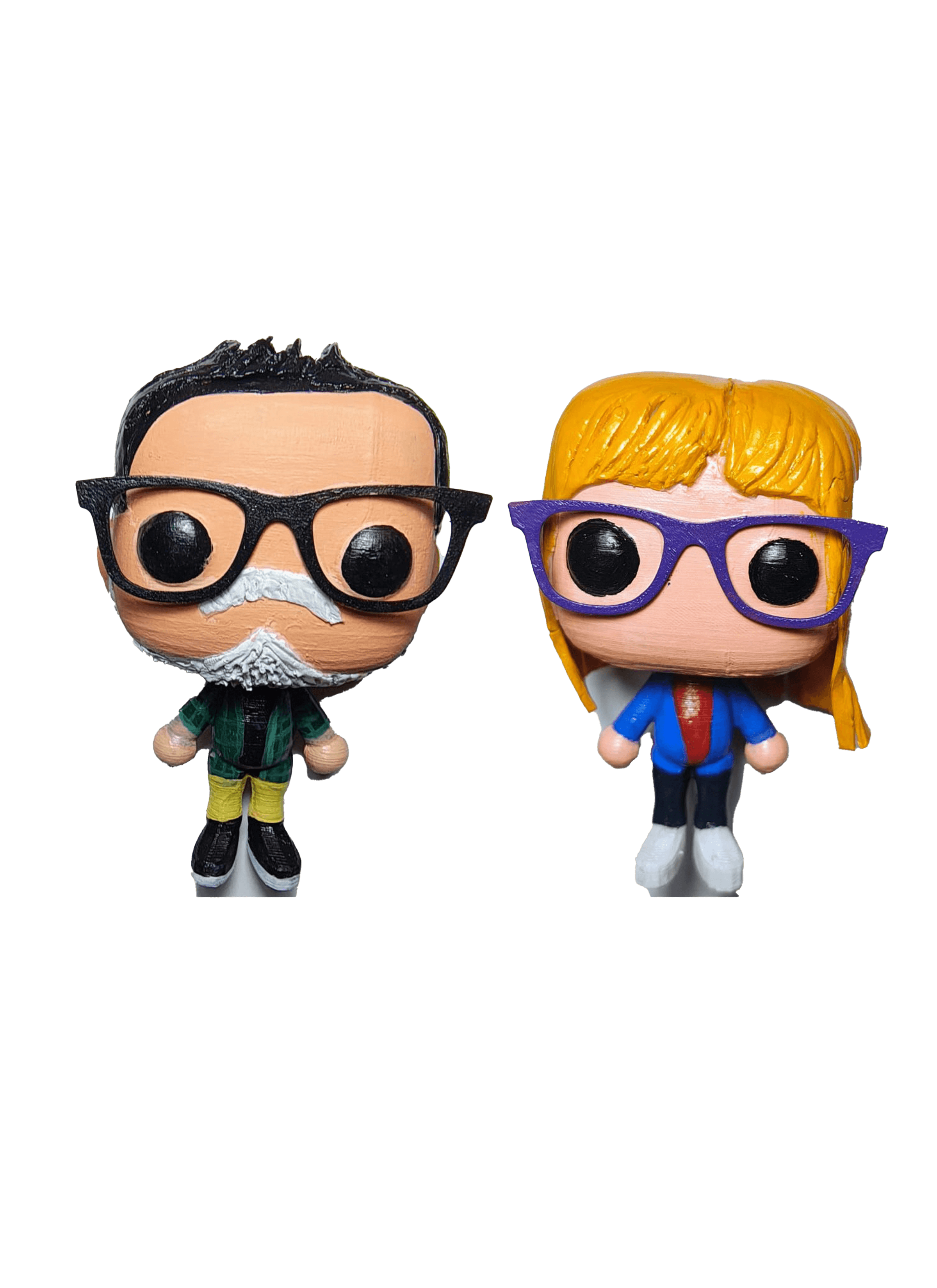 Figura 3D personalizada — pareja